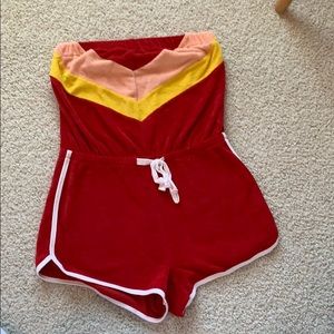 COPY - Cute and funky strapless romper